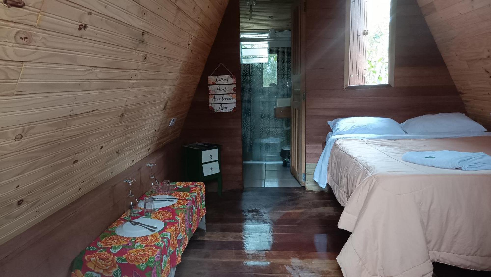 Chales E Camping Do Robinho 1 São Tomé das Letras Eksteriør bilde
