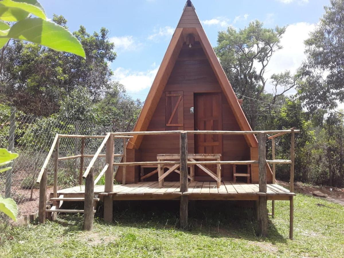 Chales E Camping Do Robinho 1 São Tomé das Letras Eksteriør bilde